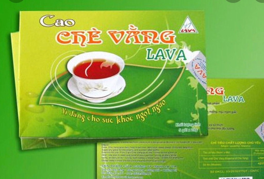 Cao chè vằng Lava (H/5gói/20g)