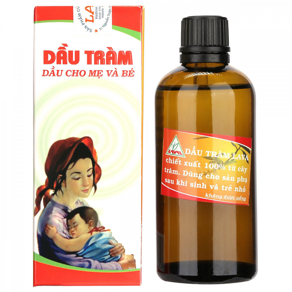 Dầu Tràm Cho Mẹ Và Bé Lava (Chai/100ml) 