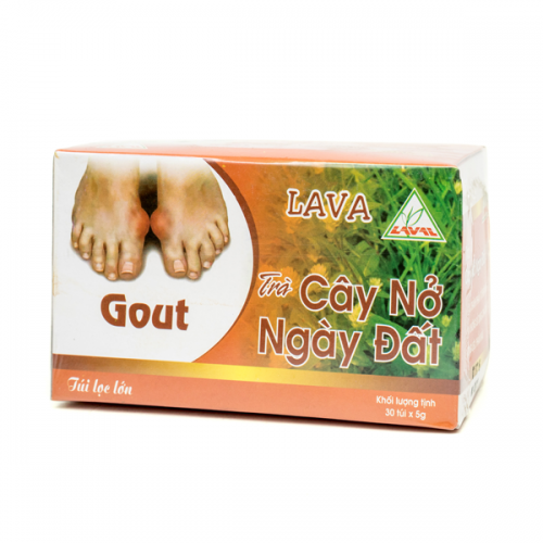 Trà Cây Nở Ngày Đất Gout túi lọc Lava (H/30túi/5g)