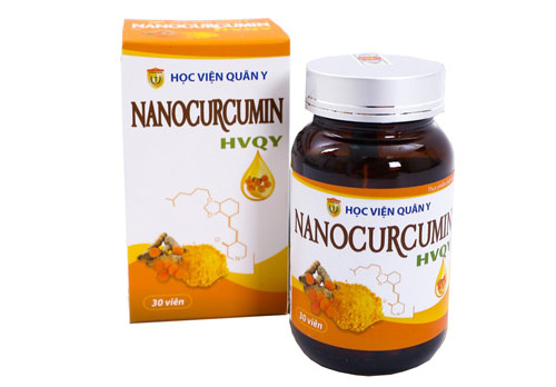 Nano Curcumin Học Viện Quân Y (Lọ/30v)