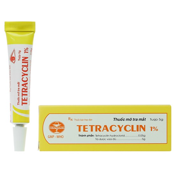 Tetracyclin 1% Quảng Bình (Cọc/10tuýp/5g)