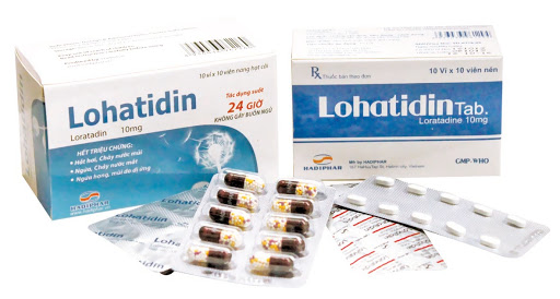 Lohatidin Loratadin 10mg Hà Tĩnh (H/100v)