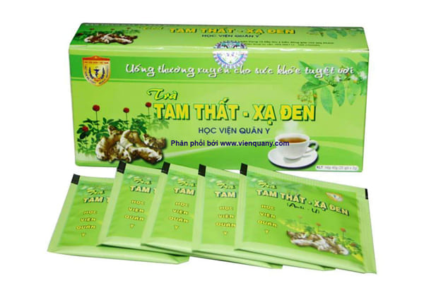 Trà Tam Thất Xạ Đen Học Viện Quân Y (H/20gói/2g)