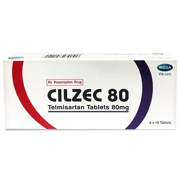 Cilzec Telmisartan 80mg Mega (H/30v)