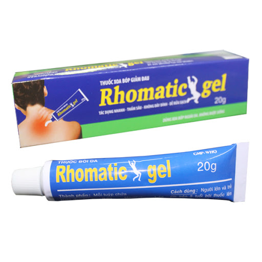  Rhomatic Gel Hà tĩnh (Tuýp/20g)