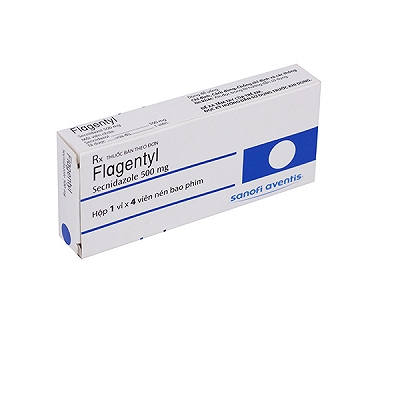 Flagentyl Secnidazol 500mg Sanofi (H/4v)