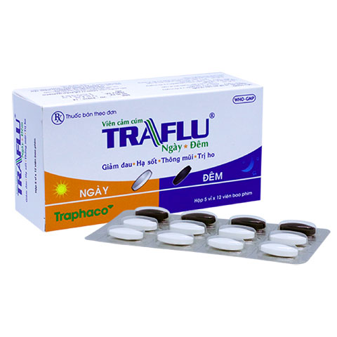 Traflu Ngày Đêm Traphaco (H/60v)