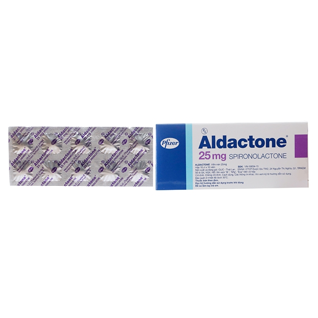 Aldactone Spironolactone 25mg Pfizer (H/100v)