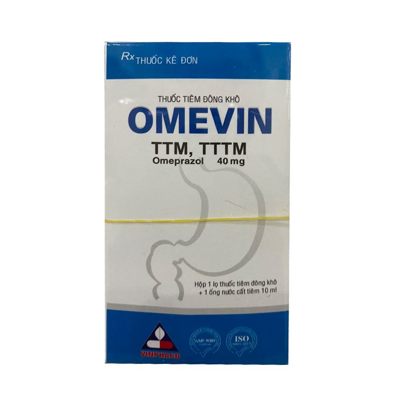 Omevin Omeprazol 40mg Vĩnh Phúc (H/1lọ/1o)