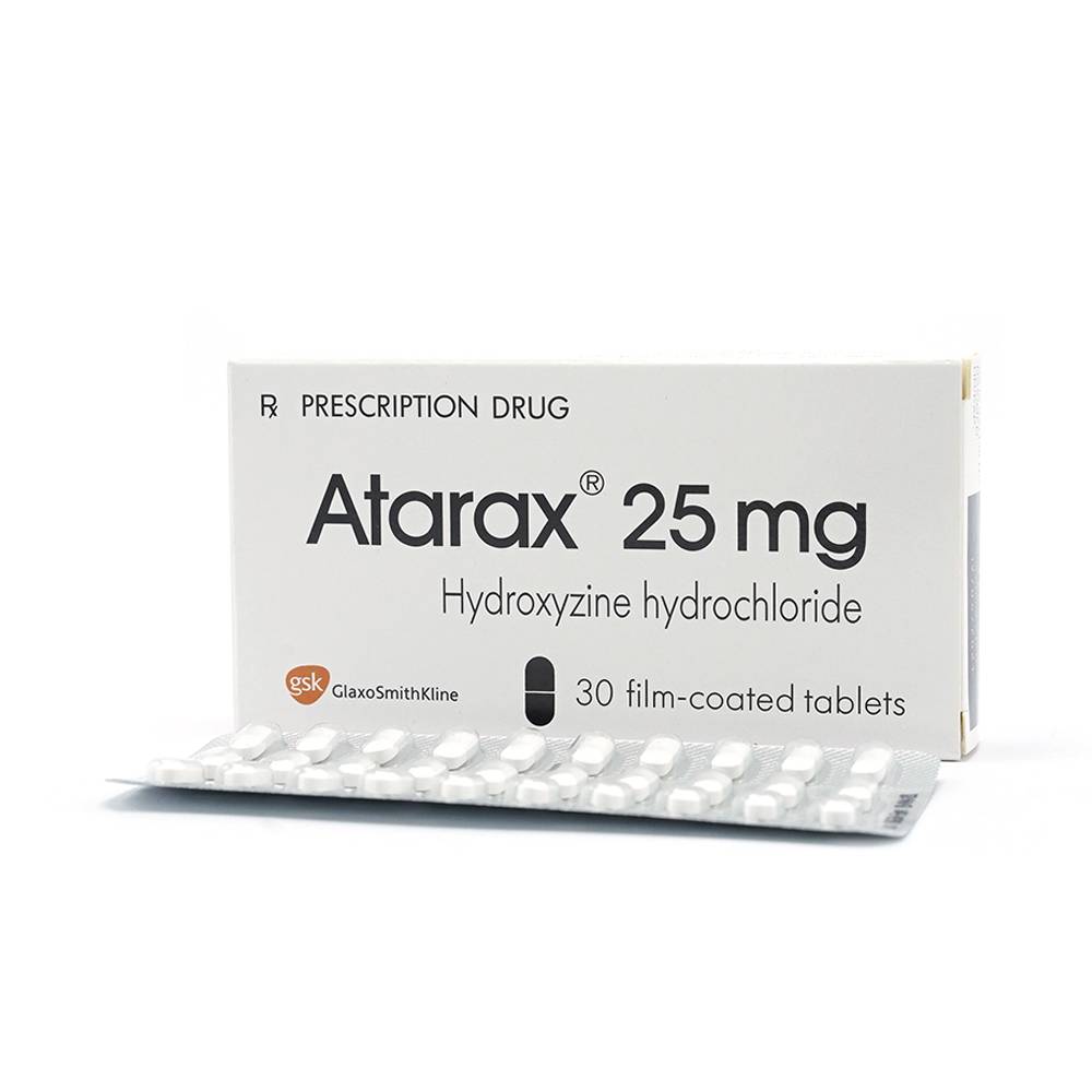 Atarax Hydroxizine 25mg GSK (H/30v)