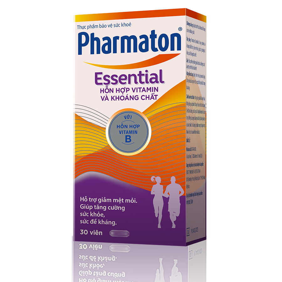 Hỗn Hợp Vitamin và Khoáng Chất Pharmaton Esential Sanofi (Lọ/30v) Date 02/2026