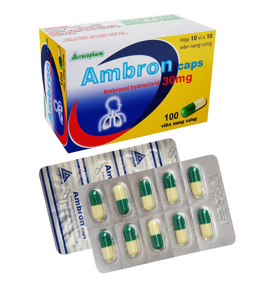 Ambron Ambroxol 30mg Avacopharm (H/100v)