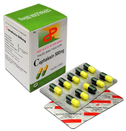 Cephalexin 500mg Pharbaco (H/10vỉ/10v)