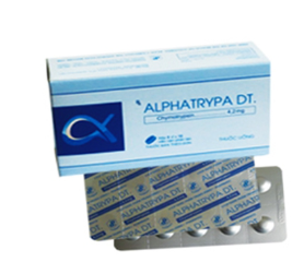 Alphatrypa DT chymotrypsin 4.2mg TW1 Pharbaco (H/50v)