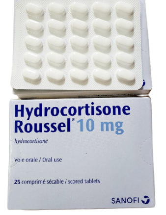 Hydrocortisone Roussel 10mg Sanofi (H/25v) xanh