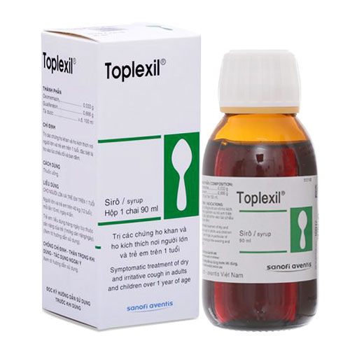 Toplexil siro Sanofi Oventis (Lọ/90ml)