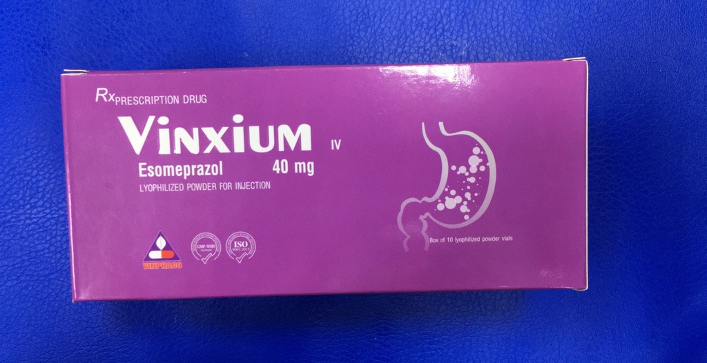 Vinxium Esomeprazol 40mg Vĩnh Phúc (H/10lọ)