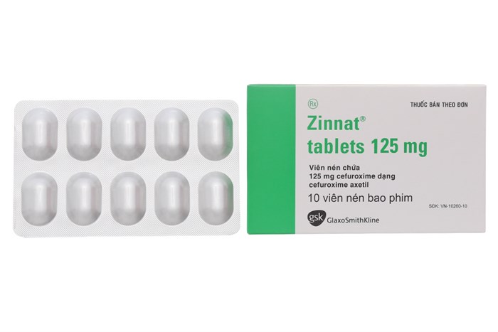 Zinnat Cefuroxim 125mg GSK (H/10v) date 10/2025