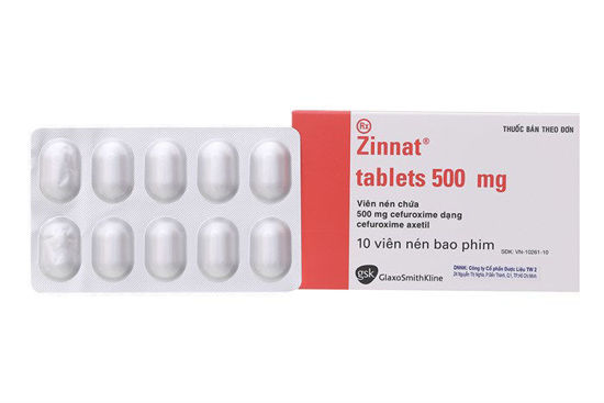  Zinnat Cefuroxim 500mg  (H/10v)