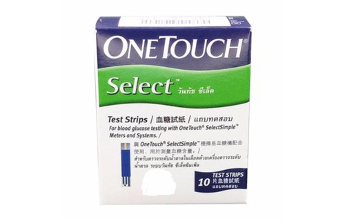 Que Thử Đường Huyết One Touch Select (H/10que)