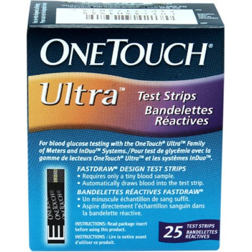 Que thử đường huyết One Touch Ultra Johnson (H/25que)