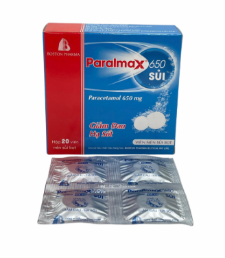 Paralmax 650mg viên sủi Boston (H/20v)