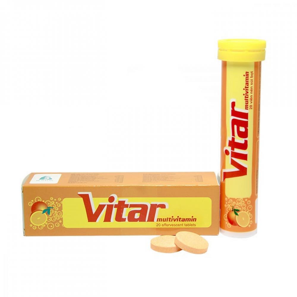 Vitar Multivitamin ̣Boston (Tuýp/20v)