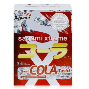 Bao cao su Sagami Xtreme Hương Cola (H/3cái)
