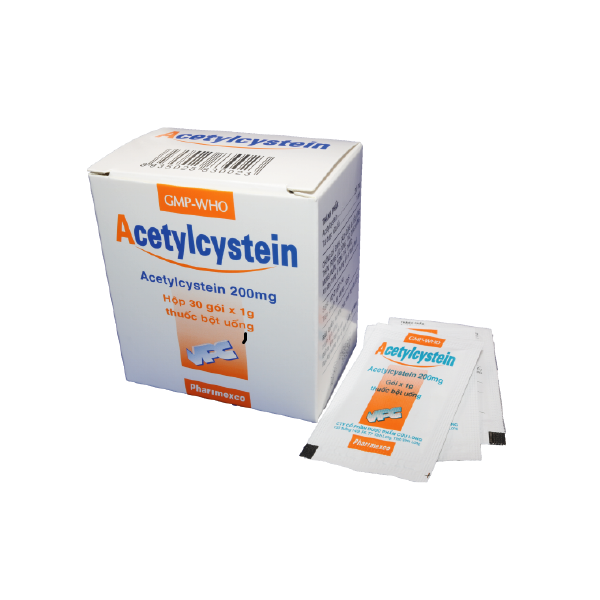 Acetylcystein 200mg Cửu Long ( H/30gói)