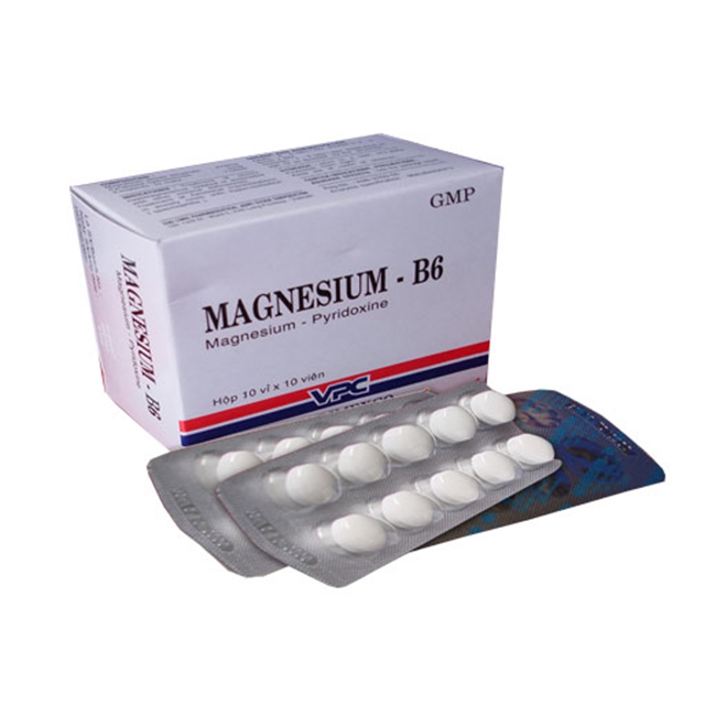 Magnesium B6 Cửu Long (H/100v)