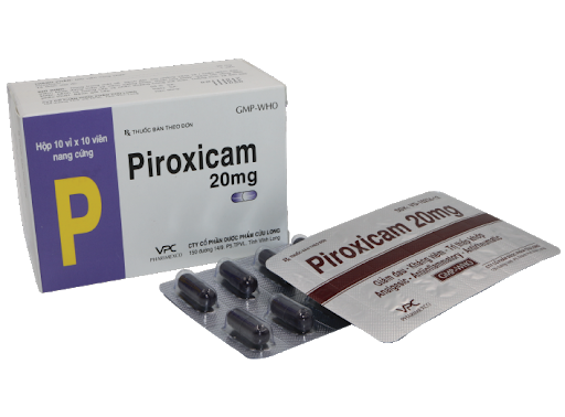 Piroxicam 20mg Cửu Long (H/100v)