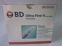 [T03886] Bơm tiểu đường BD Ultra Fine II  1ml (H/100cái)
