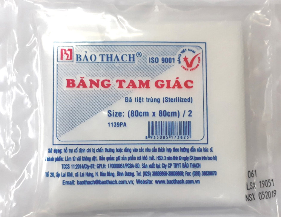 Băng tam giác 80cm x 80cm Bảo Thạch (Cái)