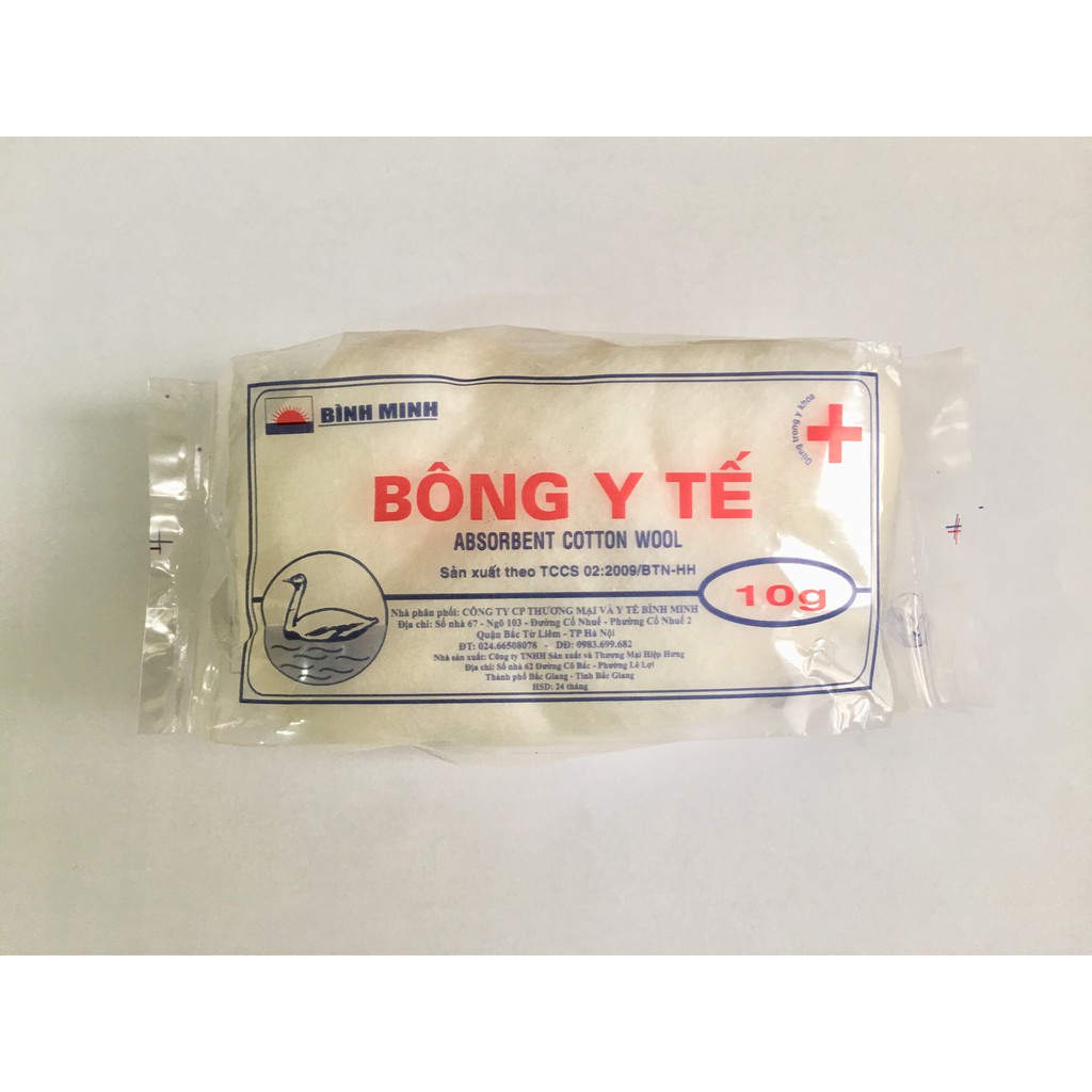 Bông 10g Bình Minh (Bịch/50gói)