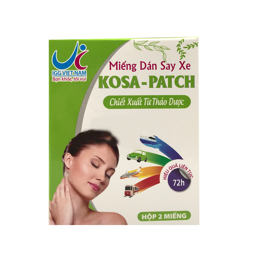 Kosa Patch Dán say xe IGG (H/2miếng)