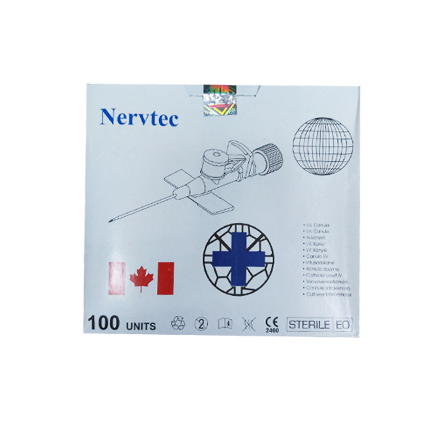 Kim luồn 22G Nervtec Ấn Độ (H/100cái)