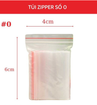 Túi Zíp Số 0 (Bịch/1kg)