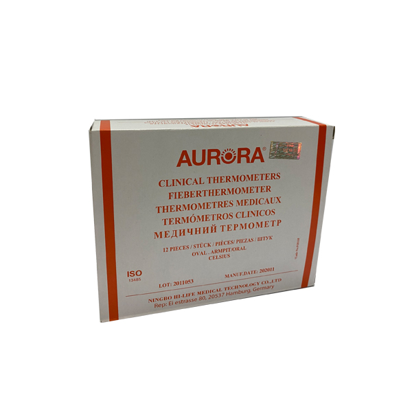 Nhiệt kế đo thân nhiệt Aurora Trung Quốc (H/12cái)