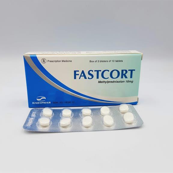 Fastcort 16mg Hà Tây (H/30v)