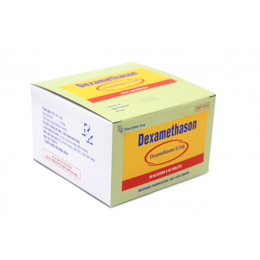 Dexamethason 0.5mg Medipharco (H/1500v)