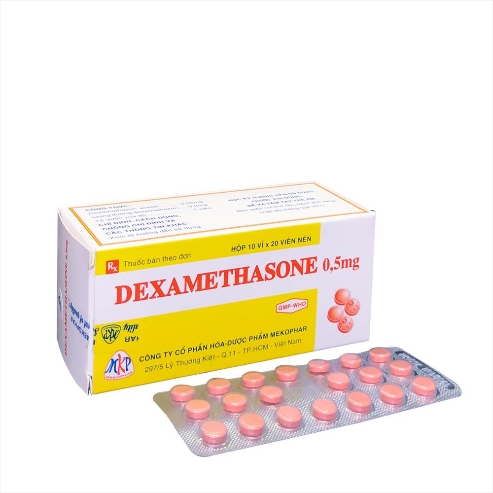 Dexamethasone 0.5mg Mekophar (H/200v)