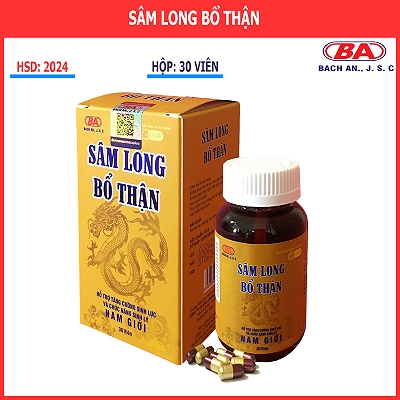 Sâm Long Bổ Thận Tradiphar (Lọ/30v)