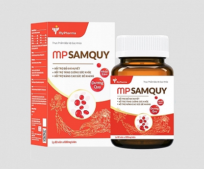 MP sam quy bổ khí huyết Mypharma (Lọ/60v)