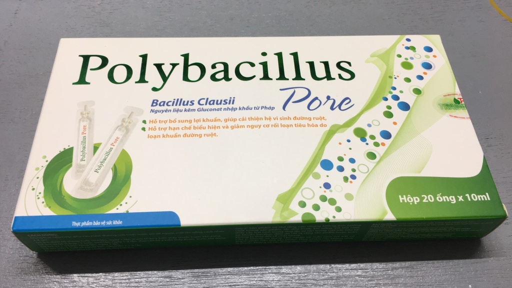 Polybacillus Pore men tiêu hóa Tradiphar (H/20o/10ml)