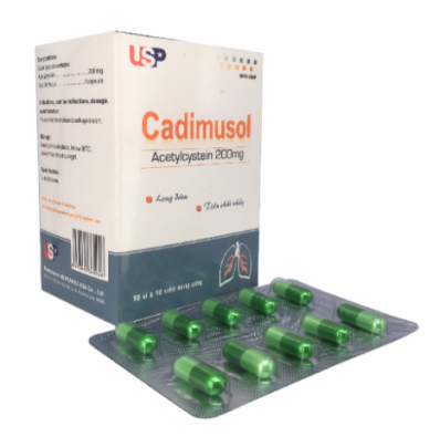 Cadimusol Acetylcystein 200 USP (H/100v)