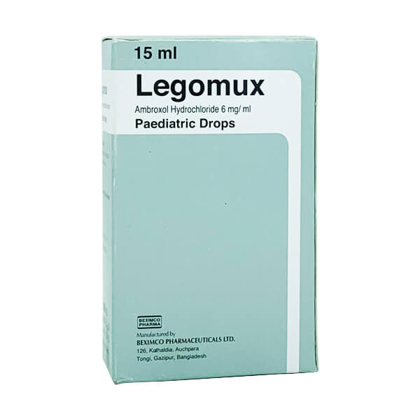 Legomux Ambroxol hydrochloride Beximco Banglades (Lọ/15ml)