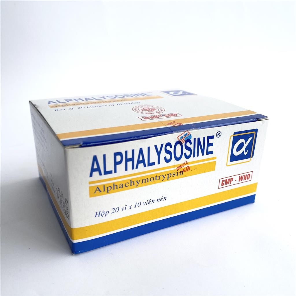 Alphalysosine Chymotrypsin 4200IU NIC (H/200v)