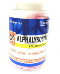 Alphalysosine Chymotrypsin 4200IU NIC (Lọ/500v)