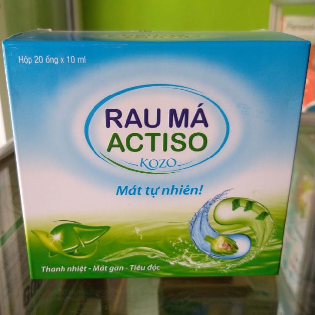 Actiso rau má hộp (H/20o/10ml)