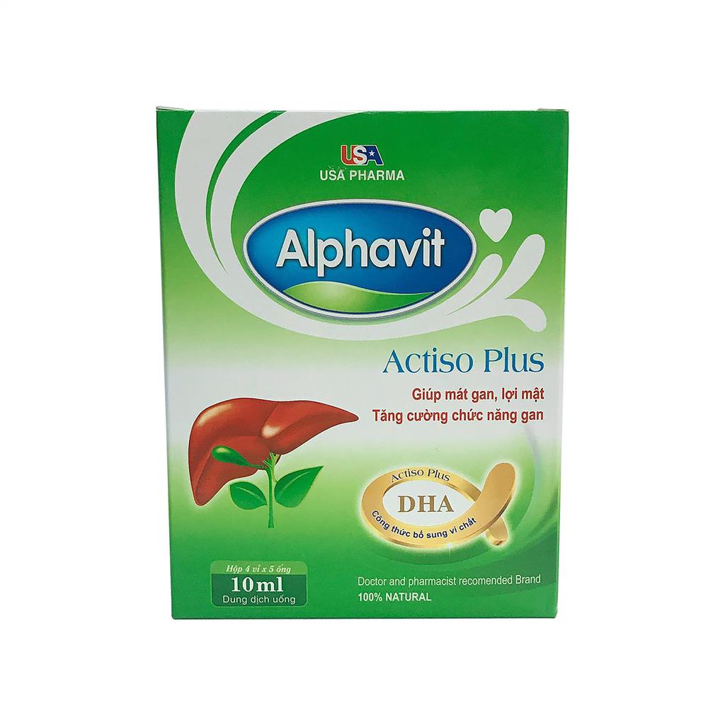 Alphavit Actiso plus USA Pharma (H/20o/10ml)
